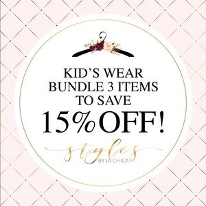 ‼️Bundle 3 Items to save 15% OFF ‼️